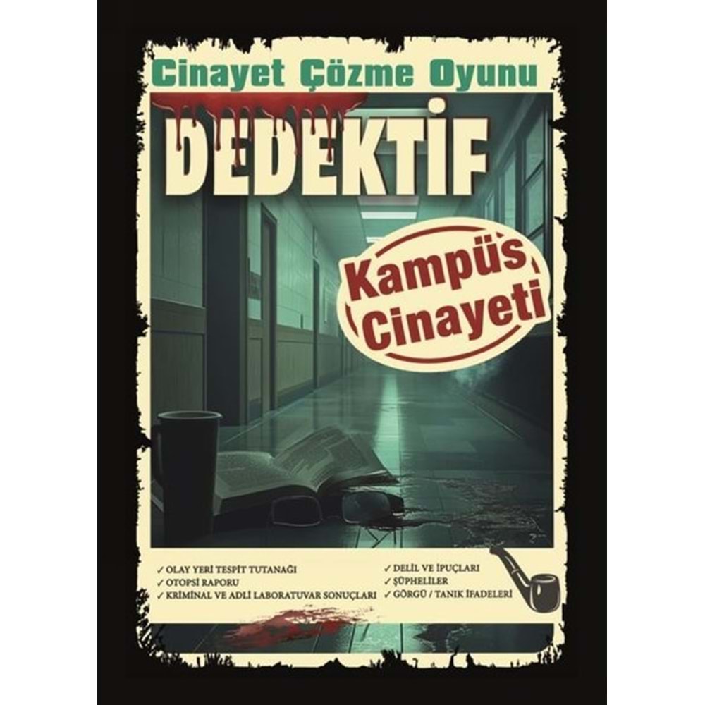 DEDEKTİF CİNAYET ÇÖZME