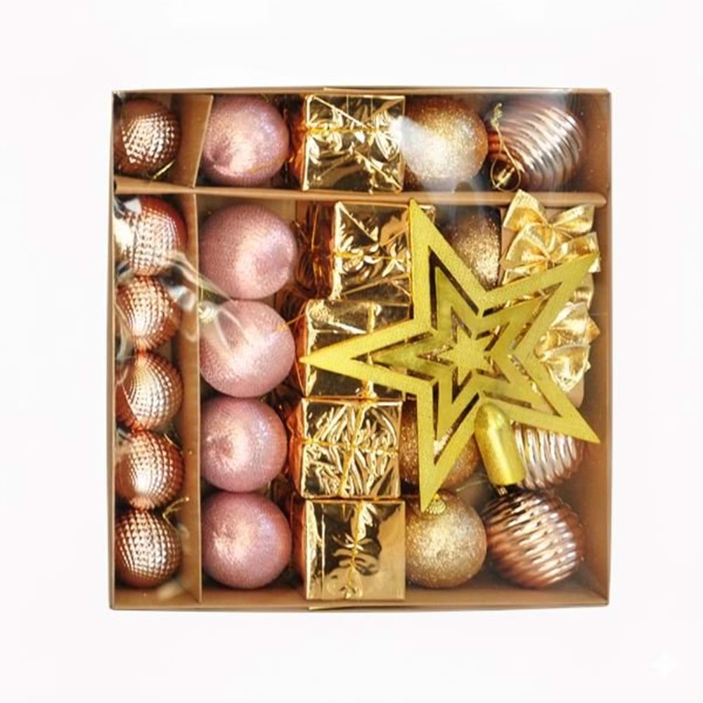 AĞAÇ SÜSLEME SETİ PKT*29 BRONZ