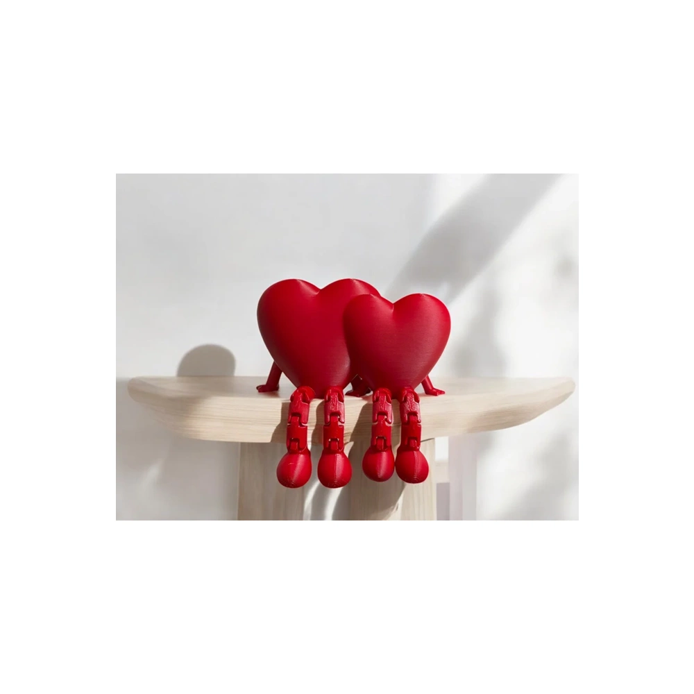 3D-EKLEMLİ KALPLER-MİX PKT*25