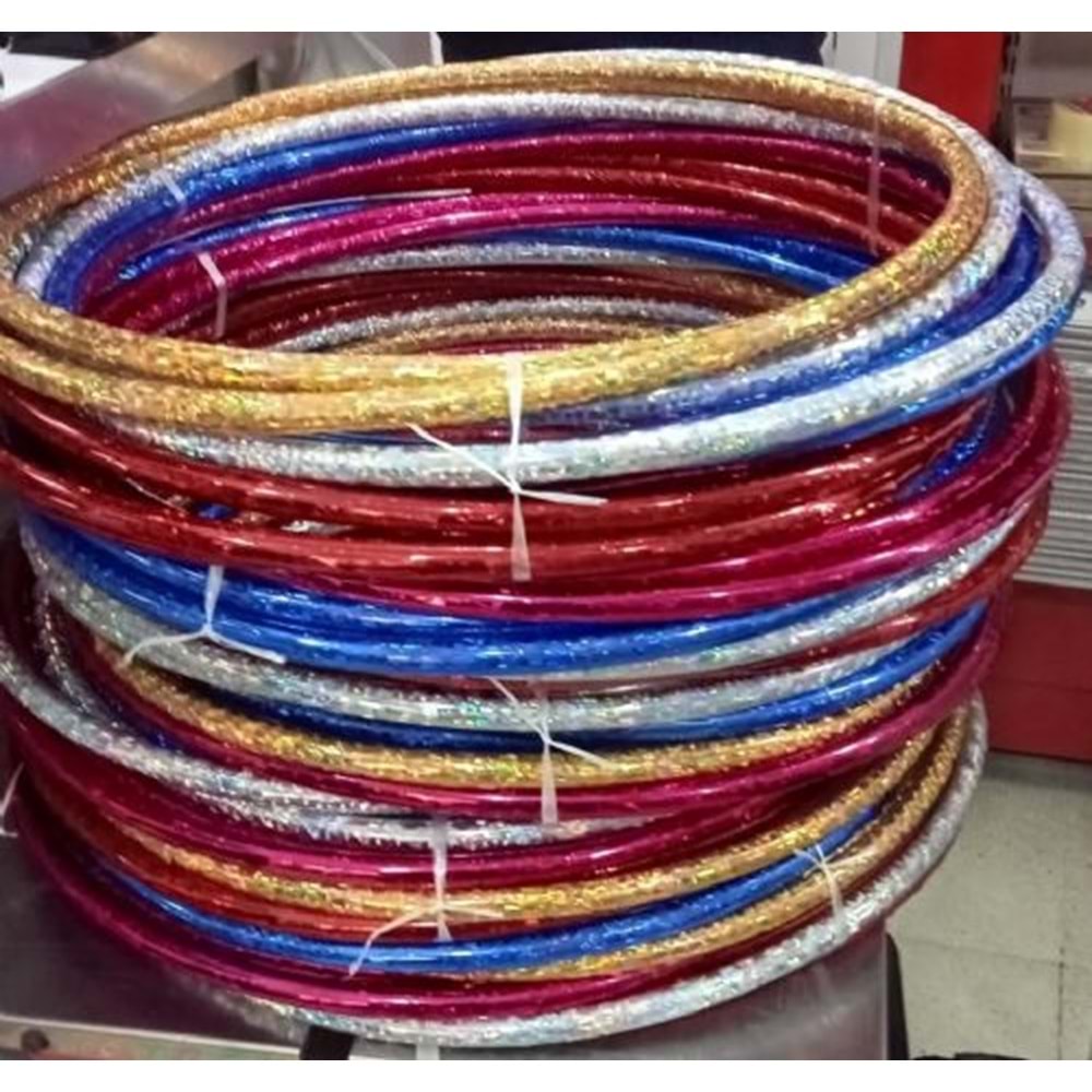 HULAHOOP-50CM*SİMLİ PKT*10