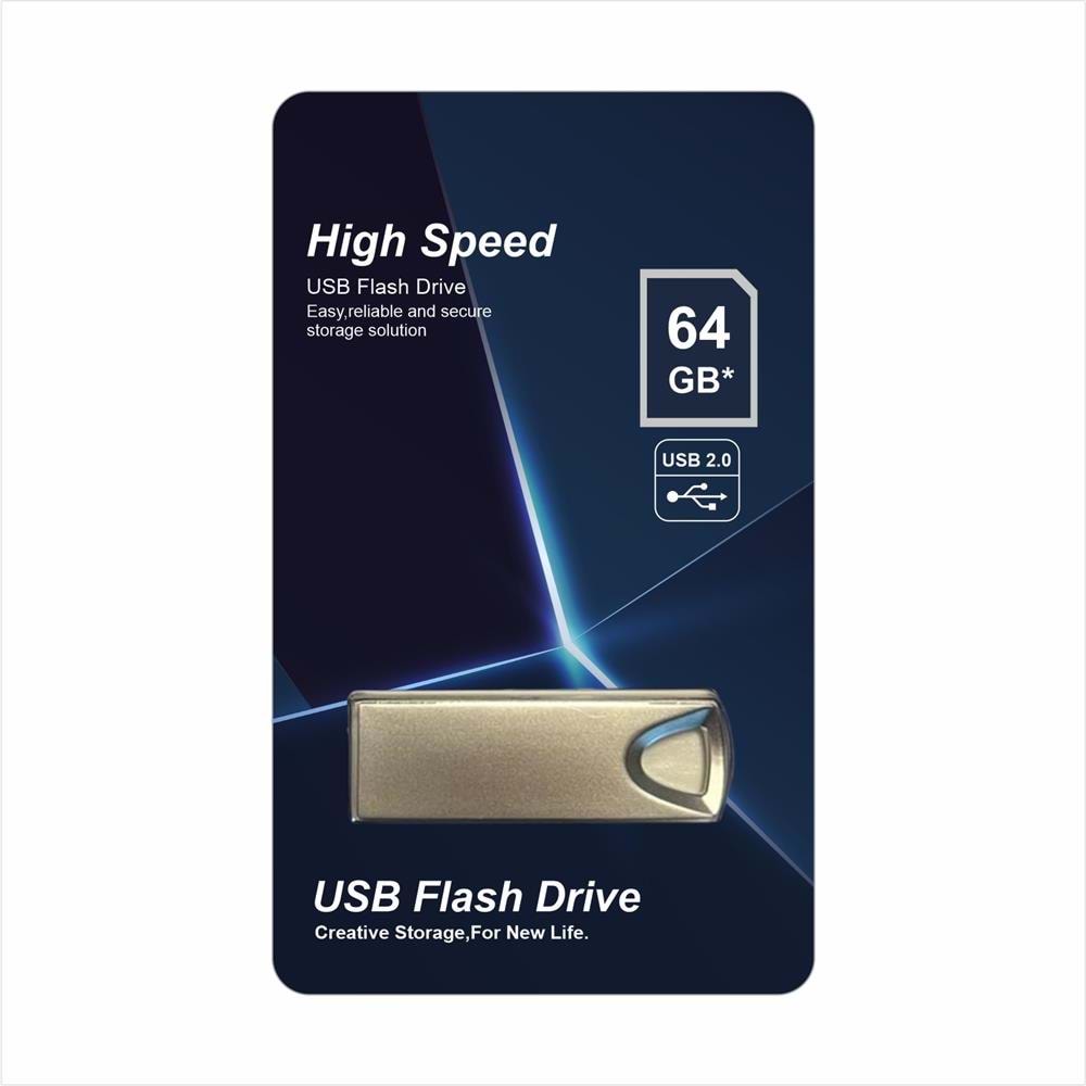 USB-2.0 ELBA METAL KASA*64 GB