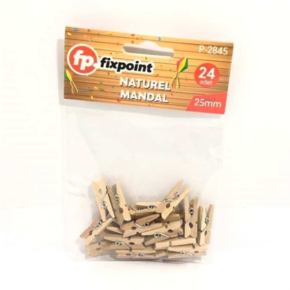 MANDAL-FİXPOİNT MİNİ NATUREL P-2845 PKT*24