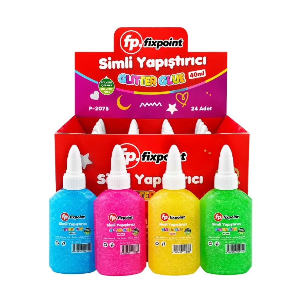 SIVI YAPIŞTIRICI-SİMLİ FİXPOİNT 40ML. P-2075 PKT*24