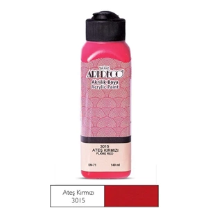 AKRİLİK BOYA-140ML.ARTDECO*3015-ATEŞ KIRMIZI
