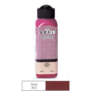 AKRİLİK BOYA-140ML.ARTDECO*3021-ŞARAP