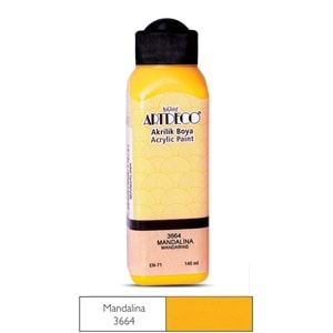 AKRİLİK BOYA-140ML.ARTDECO*3664-MANDALİNA