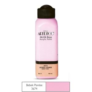 AKRİLİK BOYA-140ML.ARTDECO*3674-BEBEK PEMBE