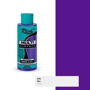 AKRİLİK BOYA-MULTİ SURFACE 120CC.RİCH*2174-MOR