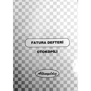 FATURA DEFTERİ OTOKOPİLİ*14x20