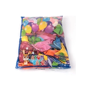 BALON-METALİK ATOM 12 INCH PKT*100