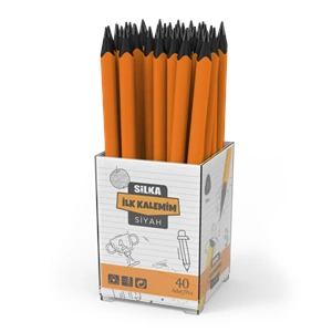 BAŞLANGIÇ KALEM-SİLKA JUMBO PKT*40-TURUNCU