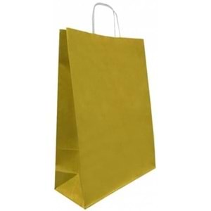 BÜKLÜM SAPLI ÇANTA-18x24*GOLD