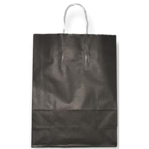 BÜKLÜM SAPLI ÇANTA-18x24*SİYAH