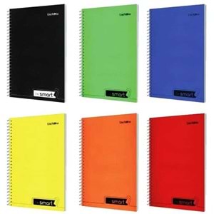 DEFTER-A4 I'M SMART 72YP.SPİRALLİ PP.KAPAK KARELİ