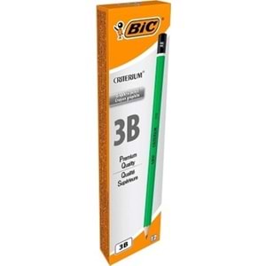 DERECELİ KALEM-BİC PREMİUM 3B PKT*12