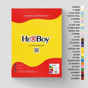 FON KARTON 35x50-160GR.HERBOY PKT*100-K.SARI