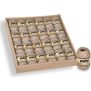 HASIR İP-PUTİ 10MT.JUT PKT*24-NATUREL