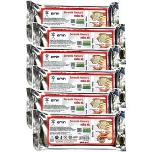 KİL HAMURU-EMİN İŞ-500GR BEYAZ