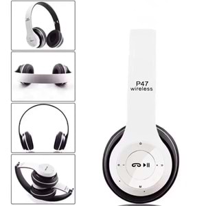 KULAKLIK-MEGATECH WİRELESS*BEYAZ