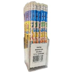 KURŞUN KALEM-FATİH MONSTER PKT*72 SİLGİLİ