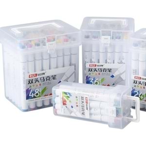 MARKER KALEM-ÇİFT TARAFLI TOUCH YOUNG PKT*80