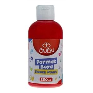 PARMAK BOYASI-BUBU 250ML*KIRMIZI