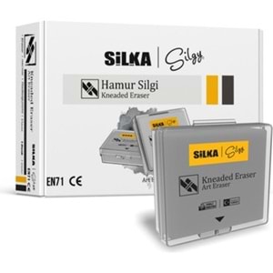 SİLGİ-SİLKA HAMUR GRİ PKT*12