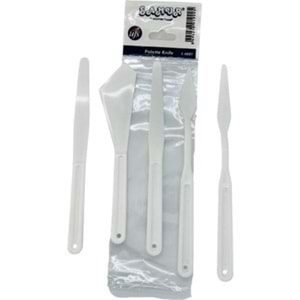 SPATULA SET-PLASTİK SAMUR PKT*5