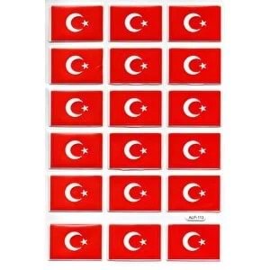 STİCKER-FACE KABARTMALI-A4 BOY BAYRAK FC-7560