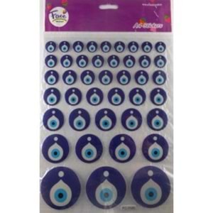 STİCKER-FACE KABARTMALI-A4 BOY NAZAR FC-7540