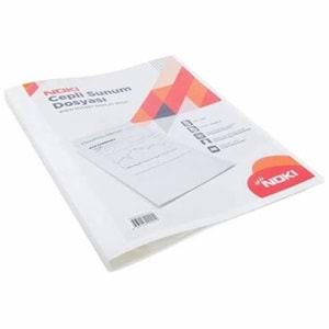 SUNUM DOSYASI-CEPLİ 40 SF.NOKI*BEYAZ