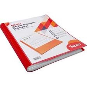 SUNUM DOSYASI-CEPLİ 40 SF.NOKI*KIRMIZI