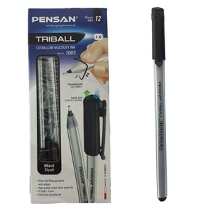 TÜKENMEZ KALEM TRIBALL-PENSAN 1.0 PKT*12-SİYAH