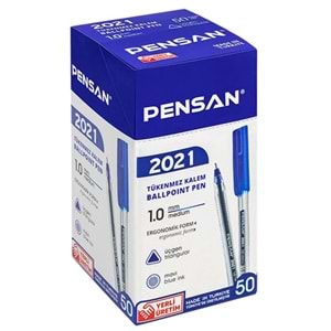 TÜKENMEZ KALEM-PENSAN 2021 PKT*50-MAVİ