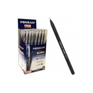 TÜKENMEZ KALEM-PENSAN BÜRO 1,0 PKT*50-SİYAH