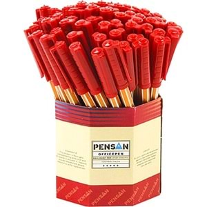 TÜKENMEZ KALEM-PENSAN OFFİCEPEN PKT*60-KIRMIZI