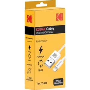 USB KABLO-KODAK 1.0 MT.*USB-İPHONE