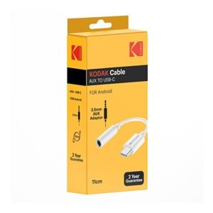 USB KABLO-KODAK 11CM.*TYPC E-AUX DÖNÜŞTÜRÜCÜ