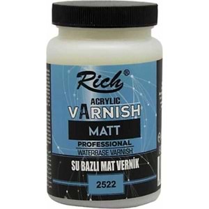 VERNİK-250 CC.RİCH SU BAZLI*00658-MAT