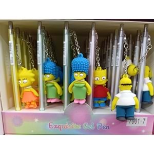 VERSATİL KALEM- 7001-7 SİMPSON FİGÜR 0,7 PKT*36