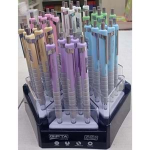VERSATİL KALEM-GIPTA KIPLING PASTEL 0,7 6-RENK STANDLI PKT*36