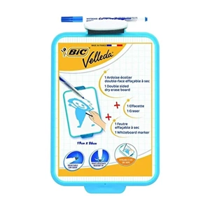 YAZI TAHTASI-BİC KALEM+SİLGİ