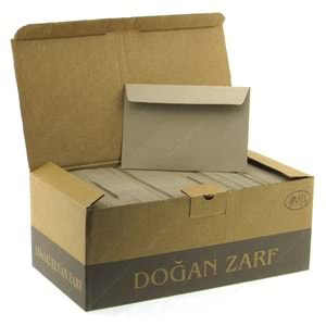 ZARF-MEKTUP SLİKONLU*KRAFT PKT*500