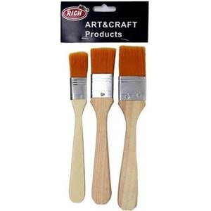 FIRÇA SET-RİCH EKONOMİK PKT*3 SARI KIL