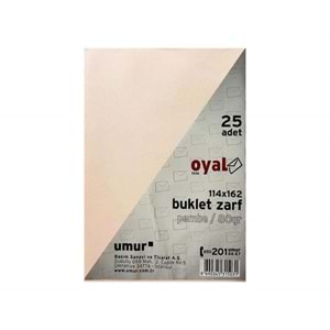 ZARF-BUKLET UMUR 80GR PKT*25-PEMBE