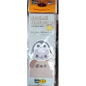 NOT YAZ-SEVİMLİ NOTLAR MODEL 2 PKT*3