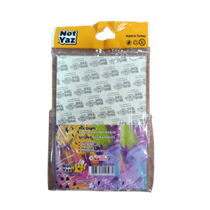 NOTYAZ-YAPIŞKANLI NOT KAĞIDI ÇİZGİLİ-75 YP.*MİX YNK-5030