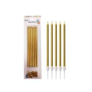 MUM 15CM PKT*6-GOLD