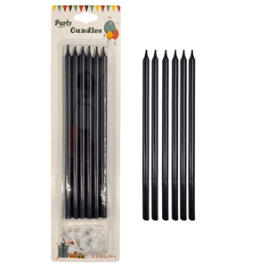 MUM 20CM PKT*6-SİYAH