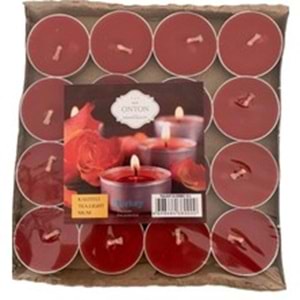 MUM NEROX TEALİGHT PKT*16-KIRMIZI